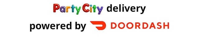 Party City delivery powered by Door Dash. Need it now? We got you! Order on partycity.com, including inflated balloons. Get it delivered today - see locations. Available in most major U.S. cities! Click here to shop now.